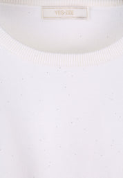 Maglioncini Bianco Yes-zee