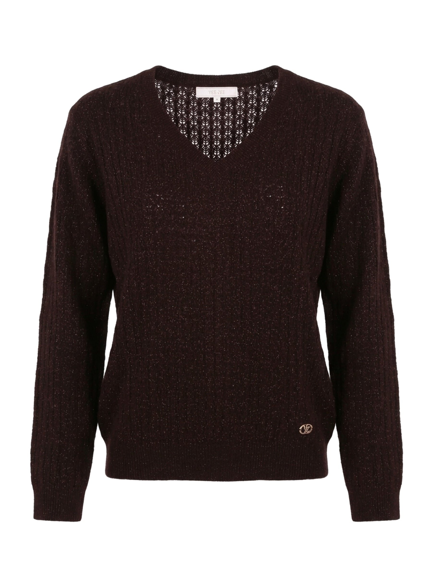 Maglioncini Marrone Yes-zee