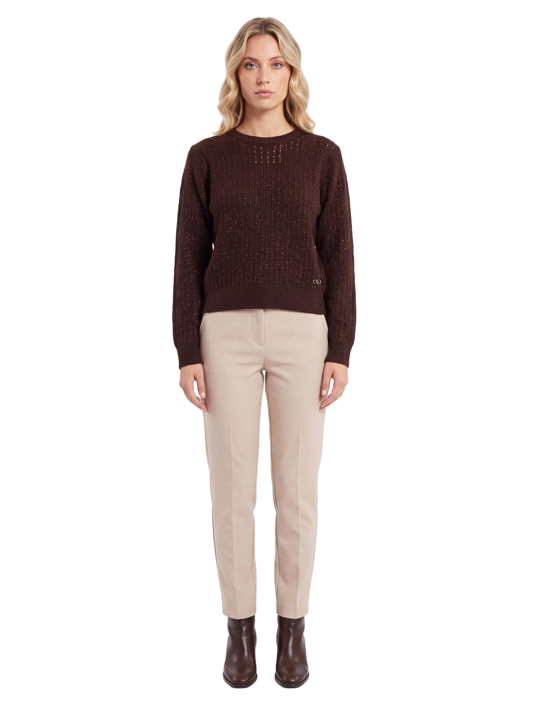 Maglioncini Marrone Yes-zee