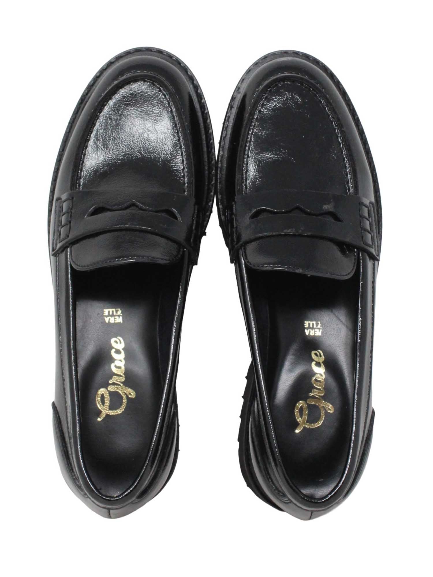 Mocassini Nero Grace Shoes