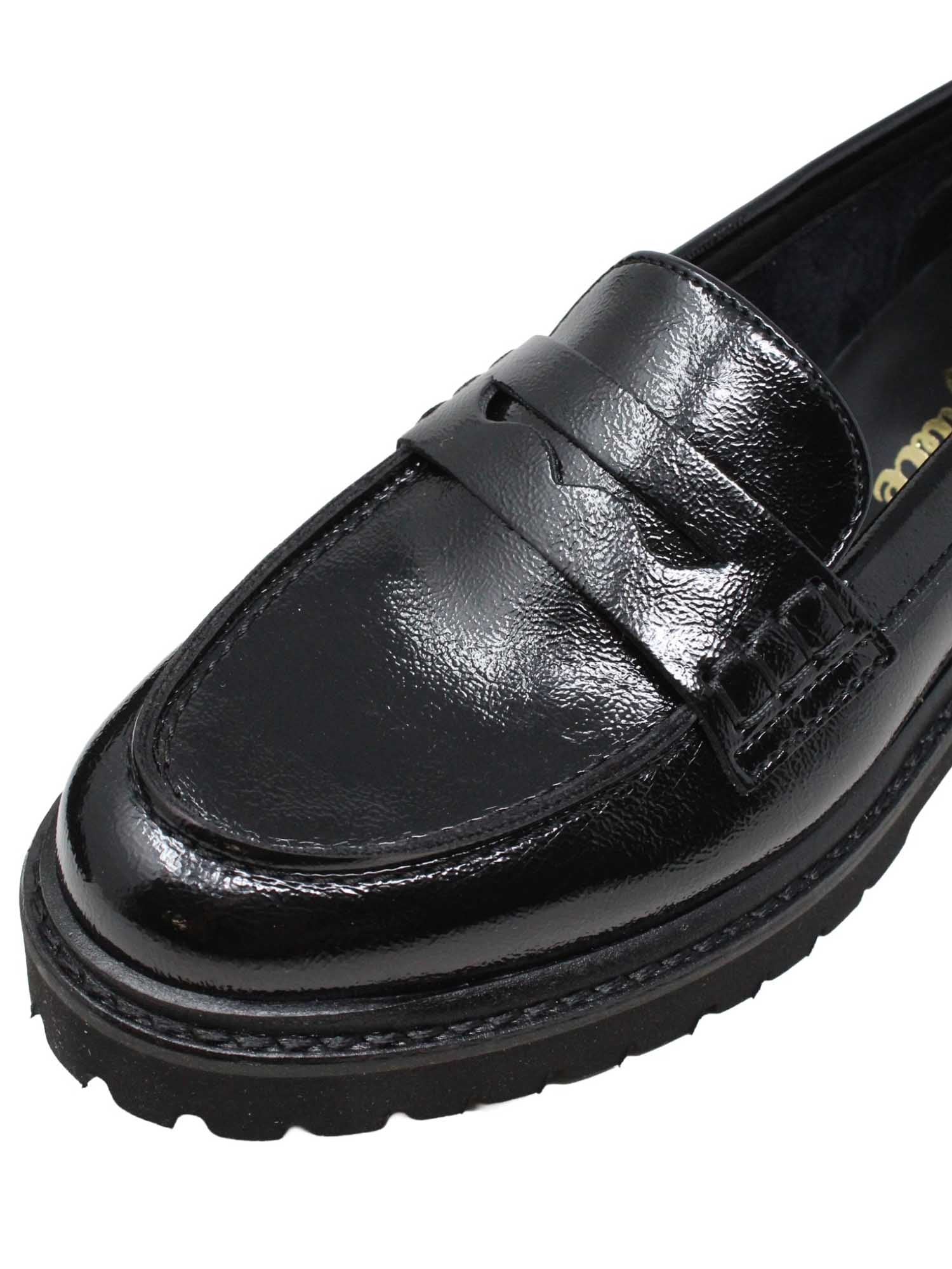 Mocassini Nero Grace Shoes