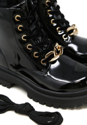 Anfibi Nero Lumberjack