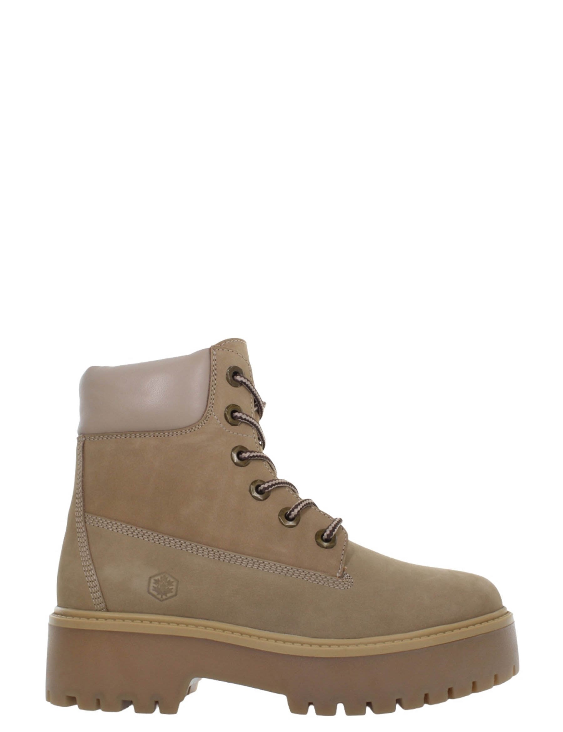 Anfibi Beige Lumberjack