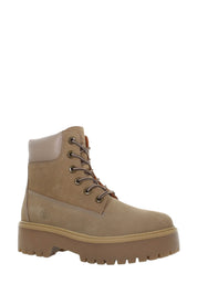 Anfibi Beige Lumberjack