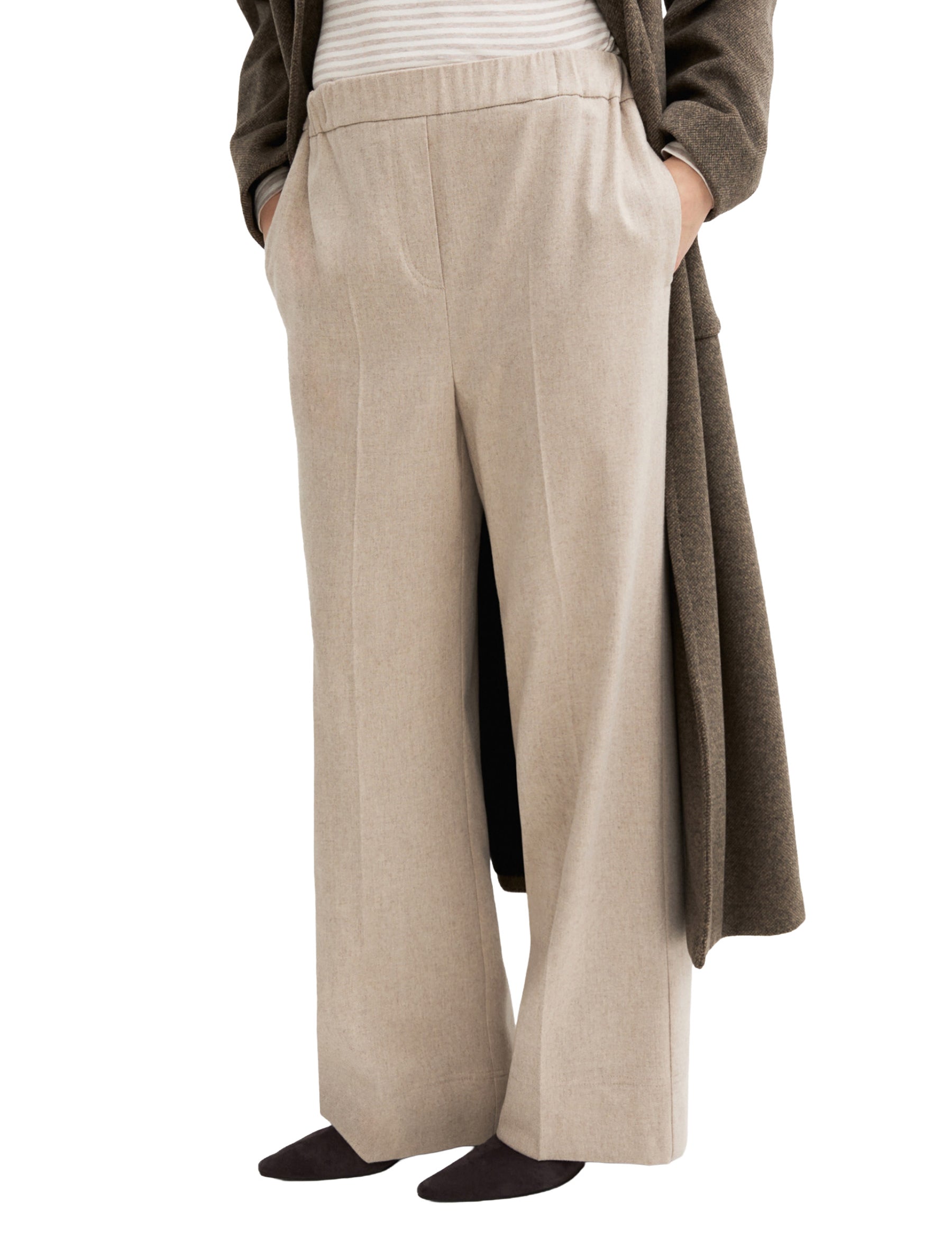 Pantaloni Beige Emme