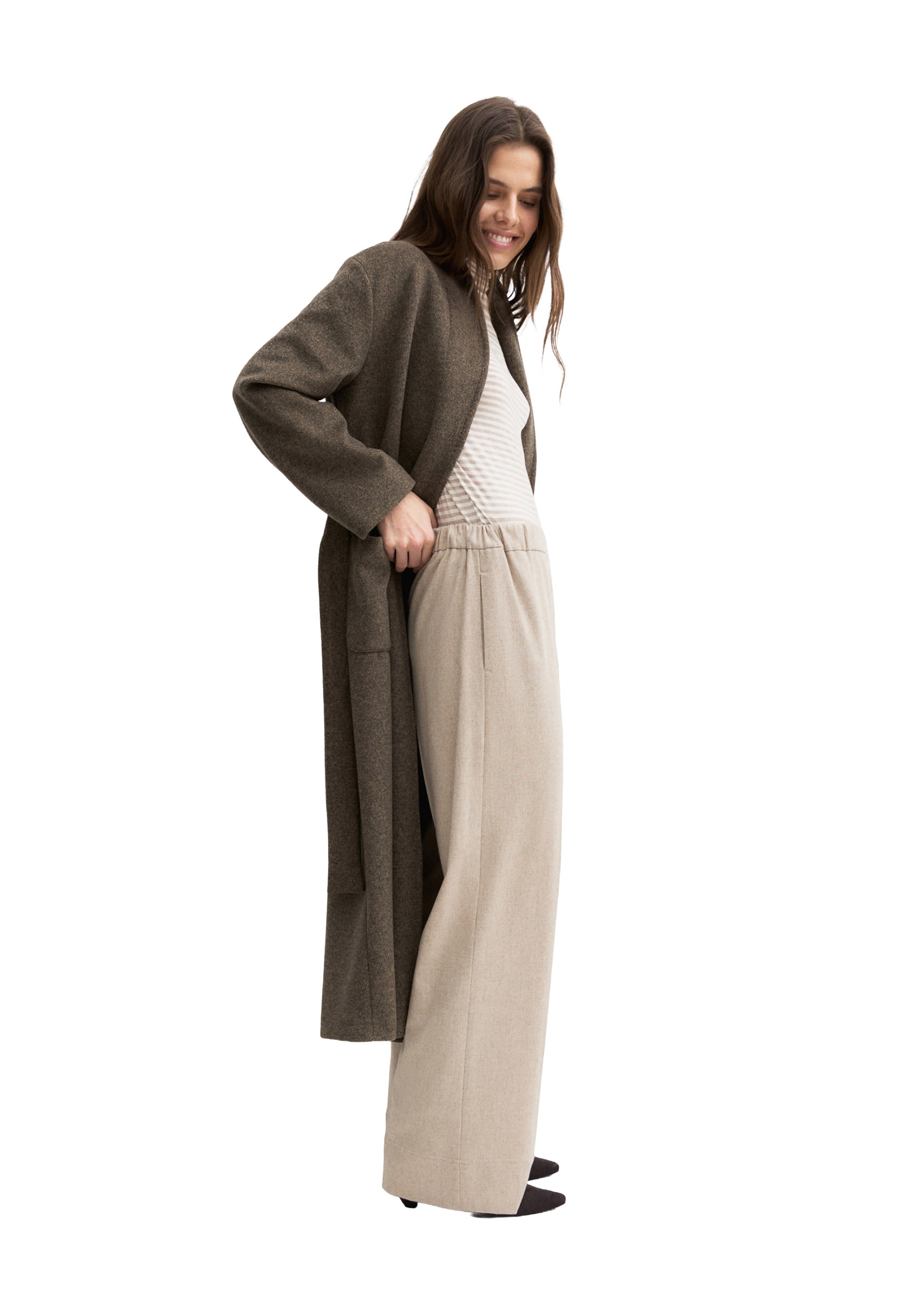 Pantaloni Beige Emme