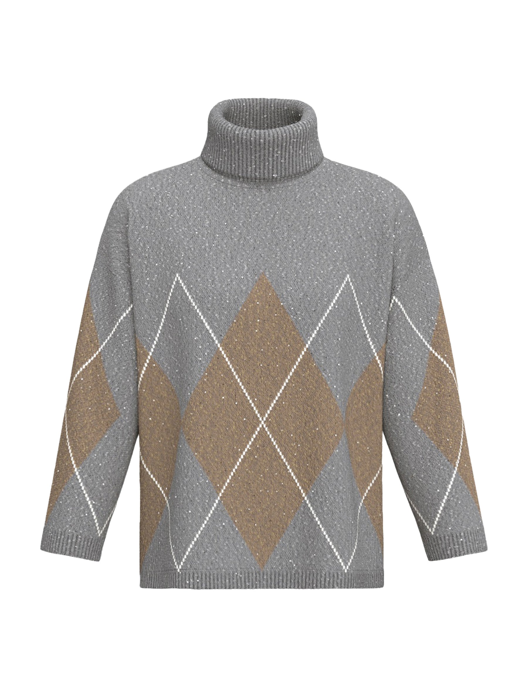 Maglia a collo alto Grigio Emme