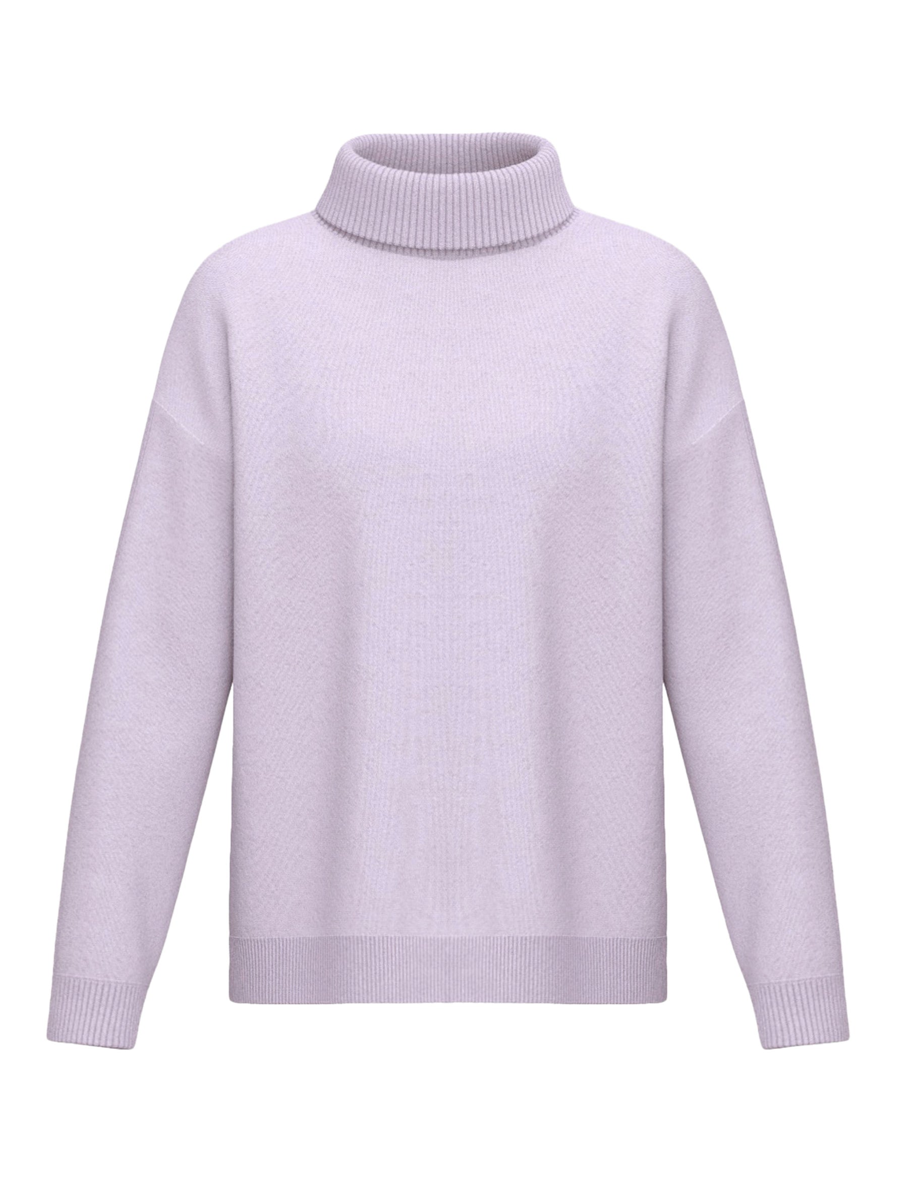 Maglia a collo alto Viola Emme