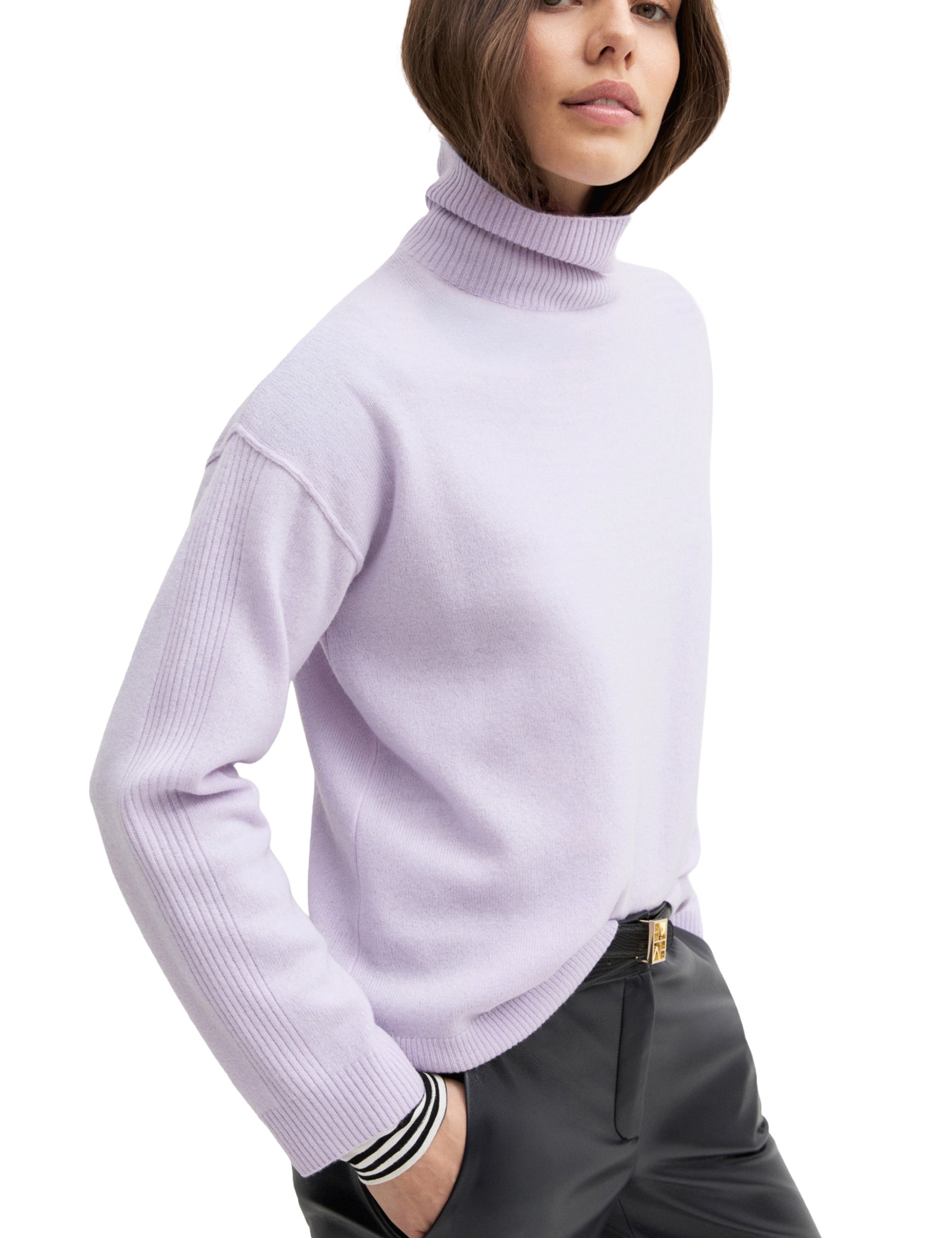 Maglia a collo alto Viola Emme