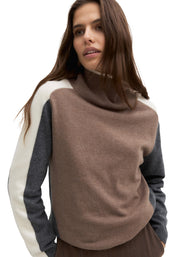 Maglia a collo alto Marrone Emme