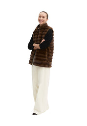 Gilet Marrone Emme