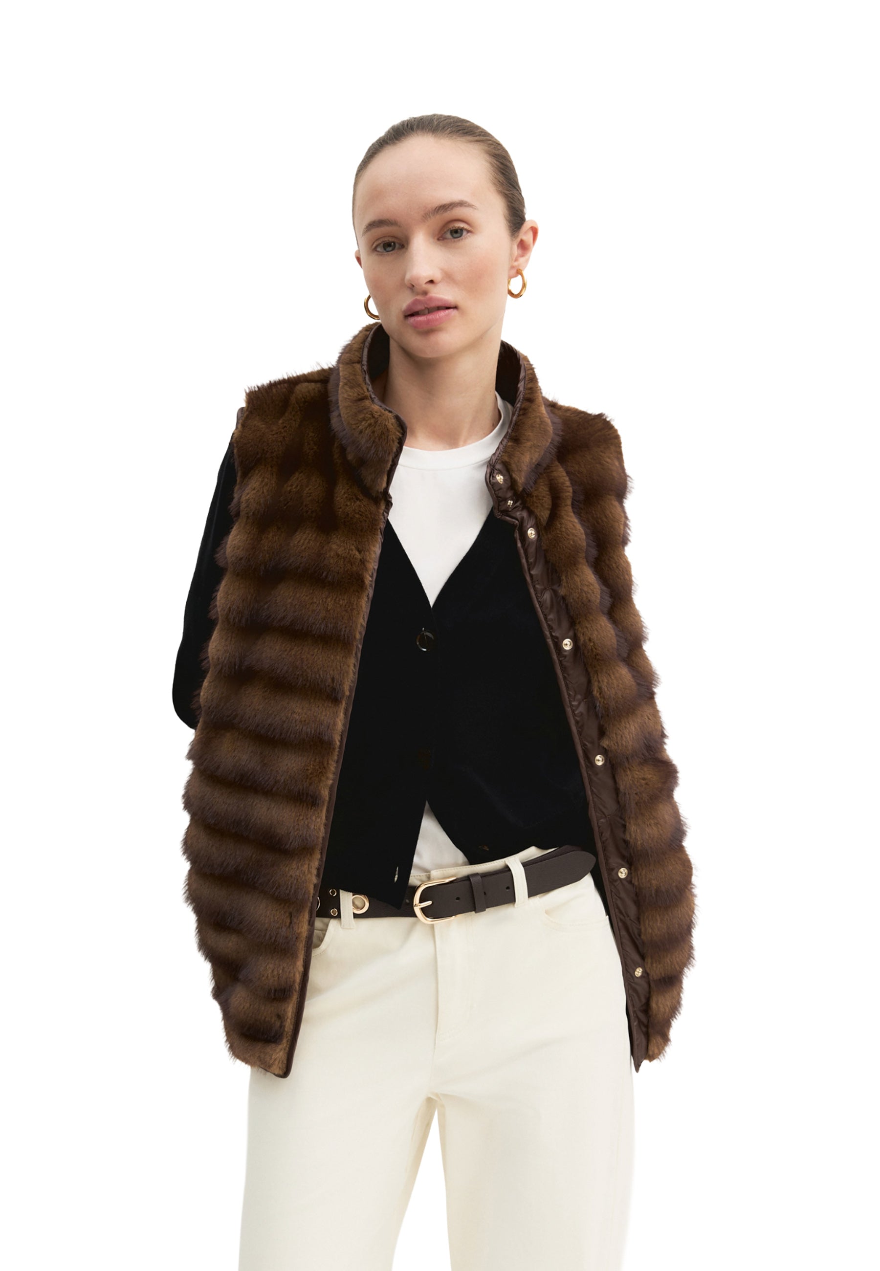 Gilet Marrone Emme