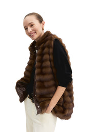Gilet Marrone Emme