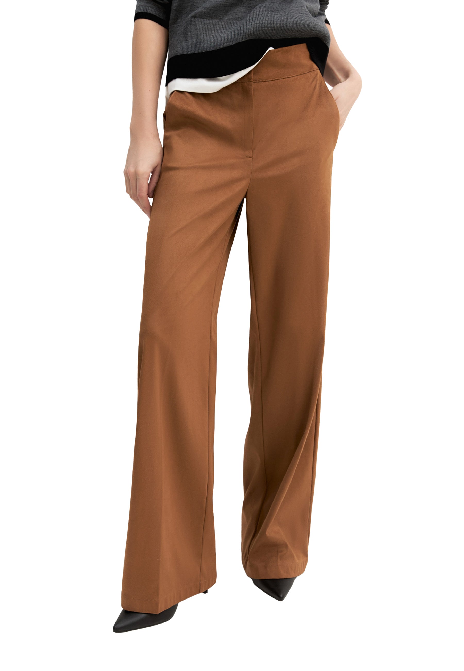Pantaloni Marrone Emme