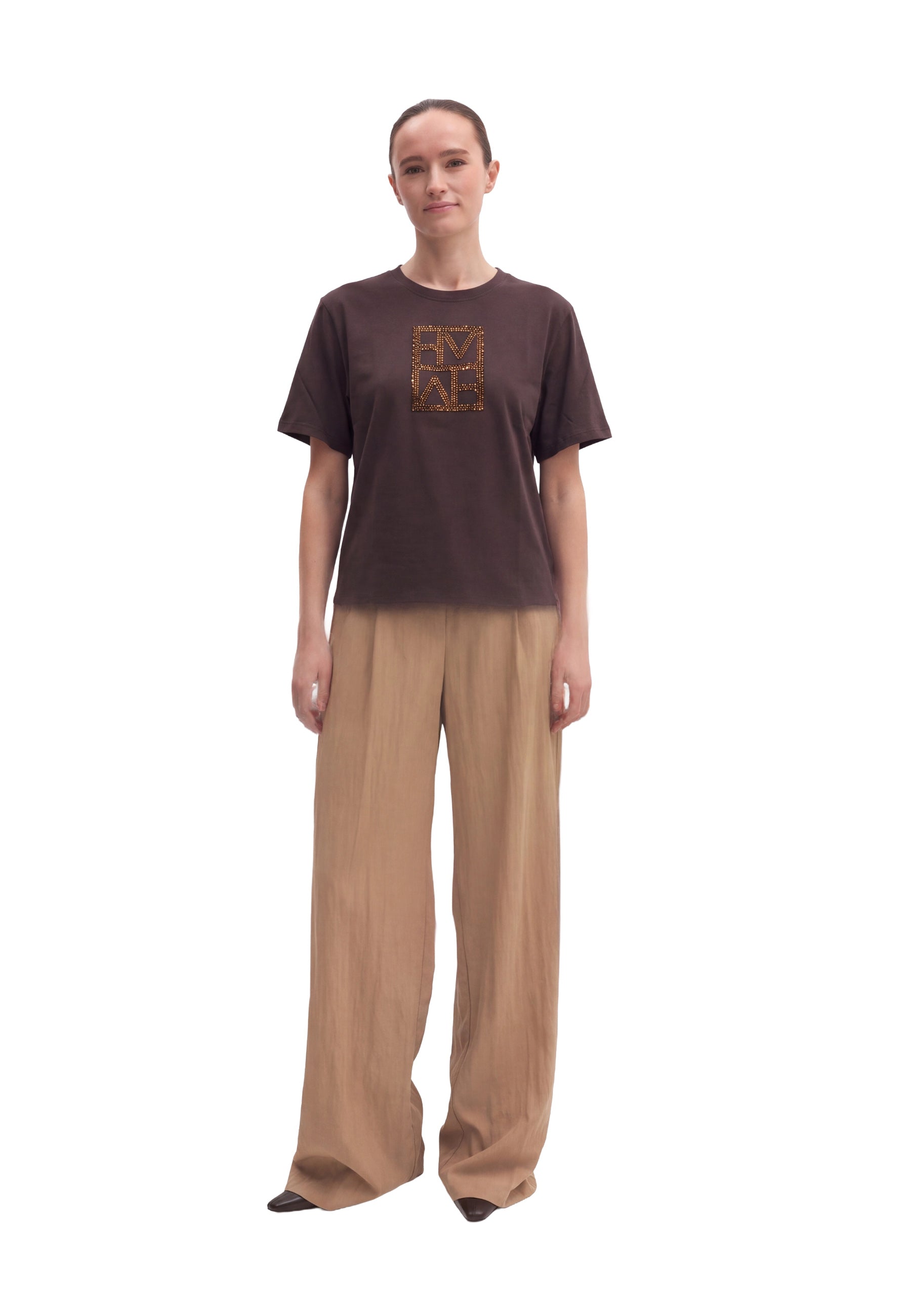T-shirt Marrone Emme