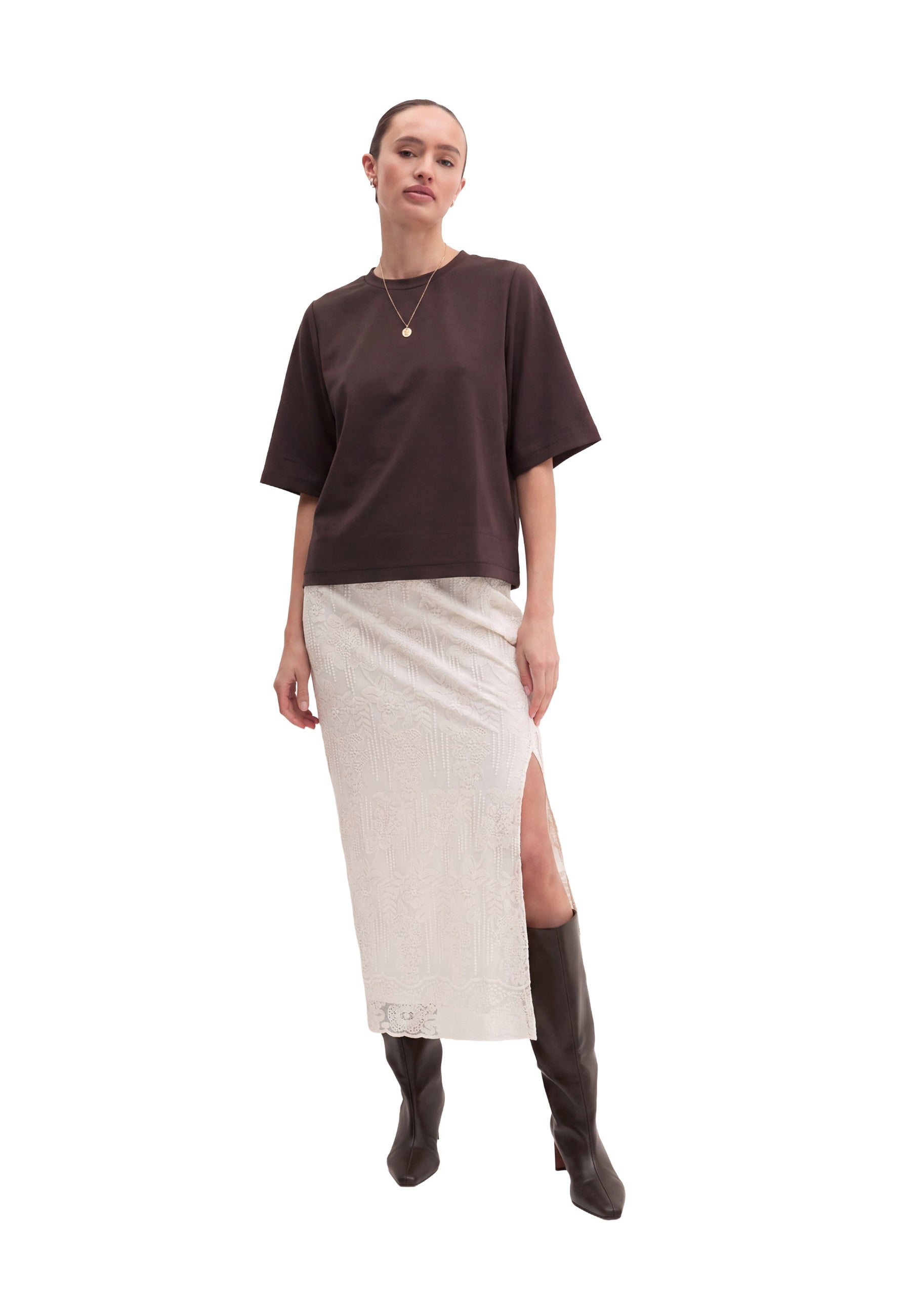 T-shirt Marrone Emme