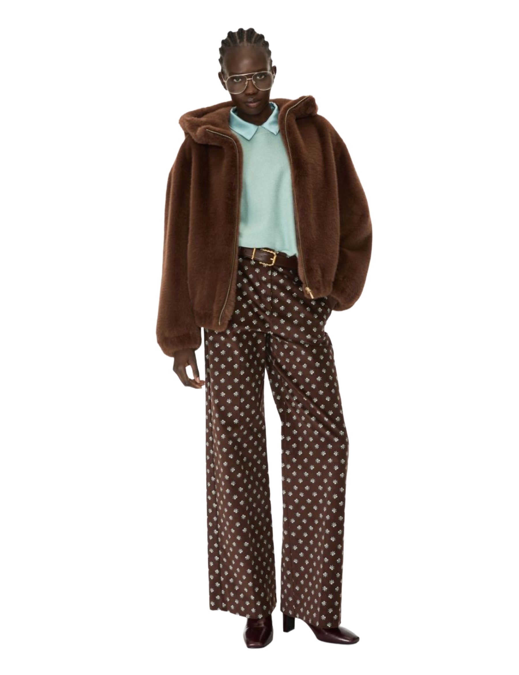 Pantaloni Marrone Iblues