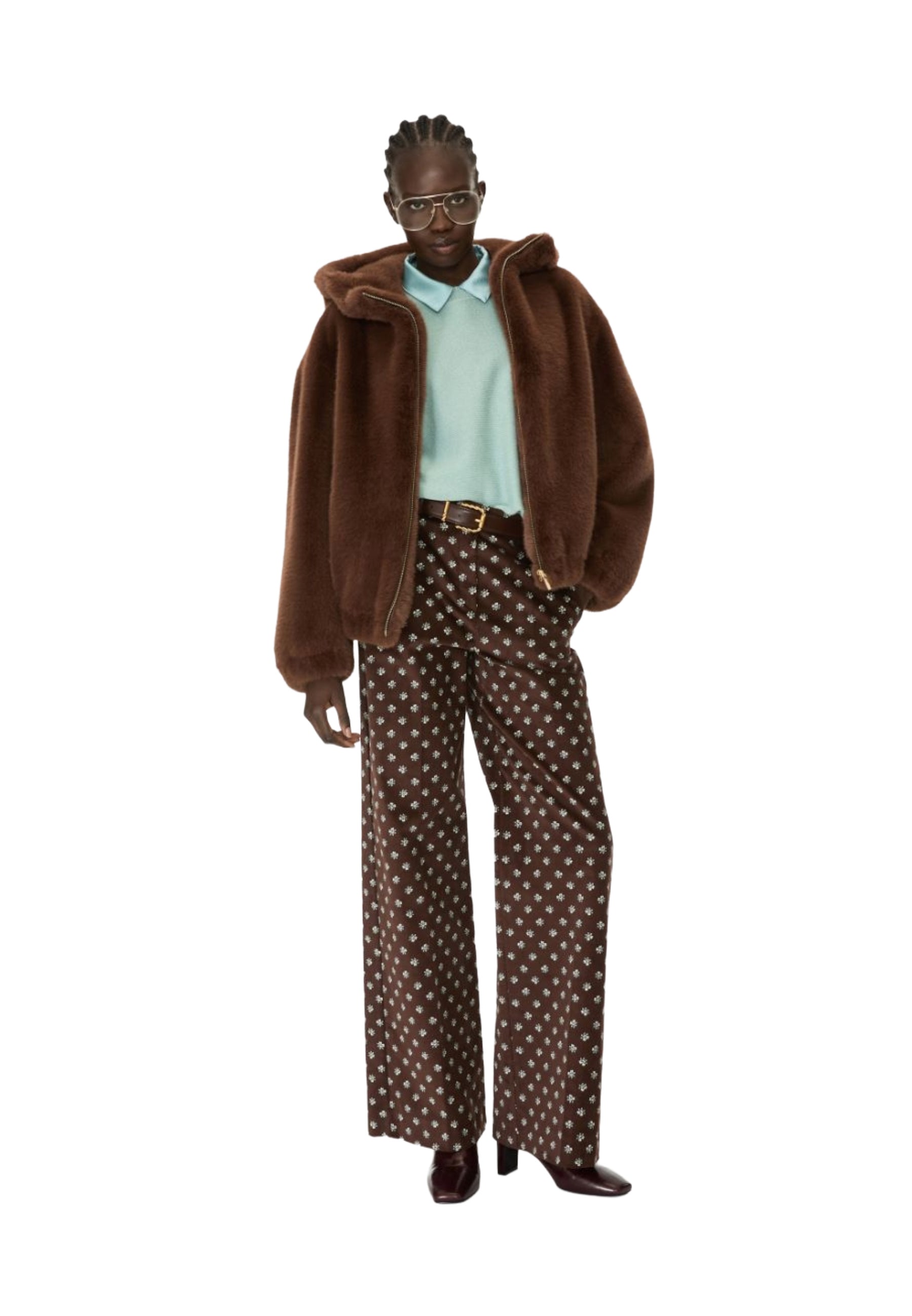 Pantaloni Marrone Iblues