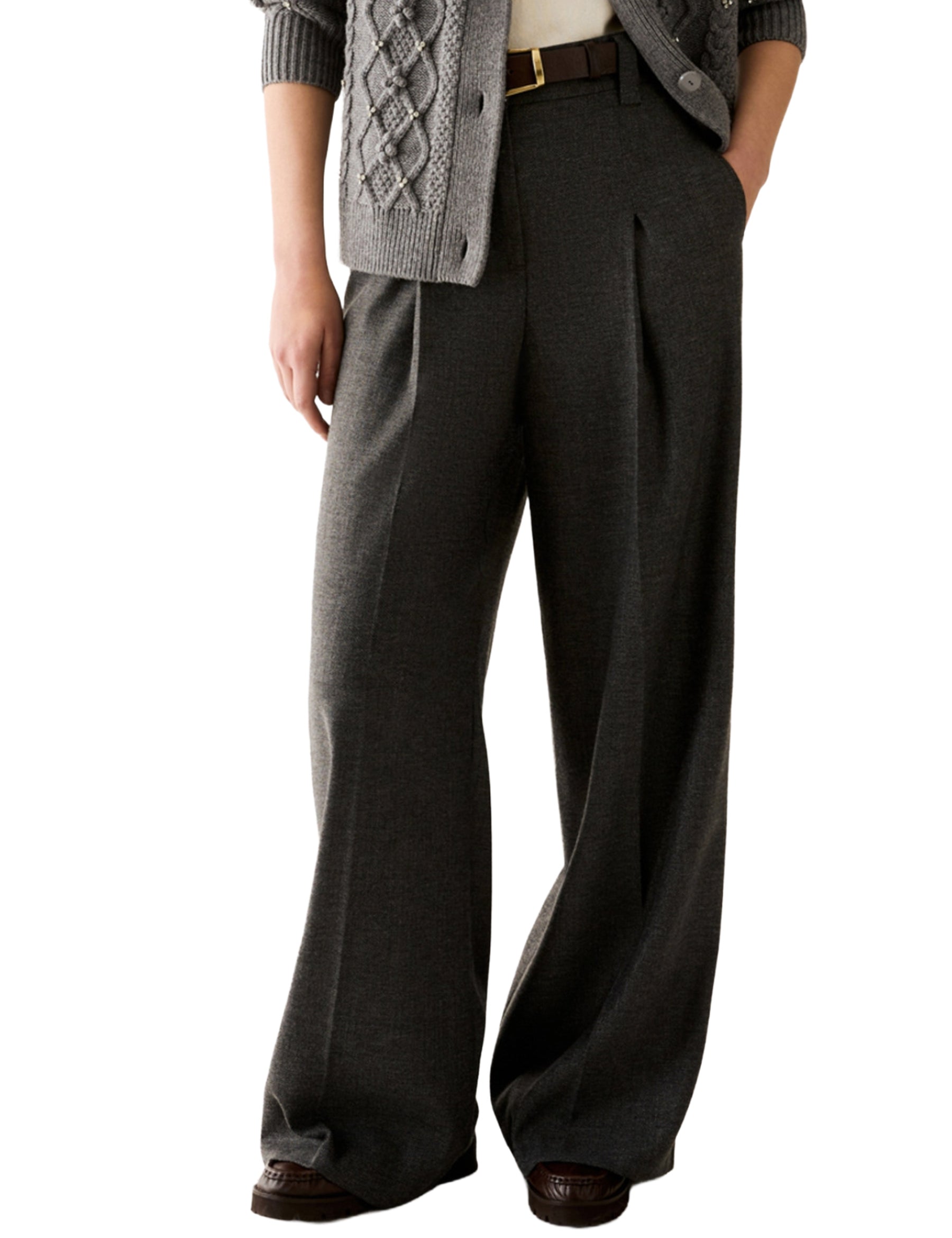 Pantaloni Grigio Pennyblack
