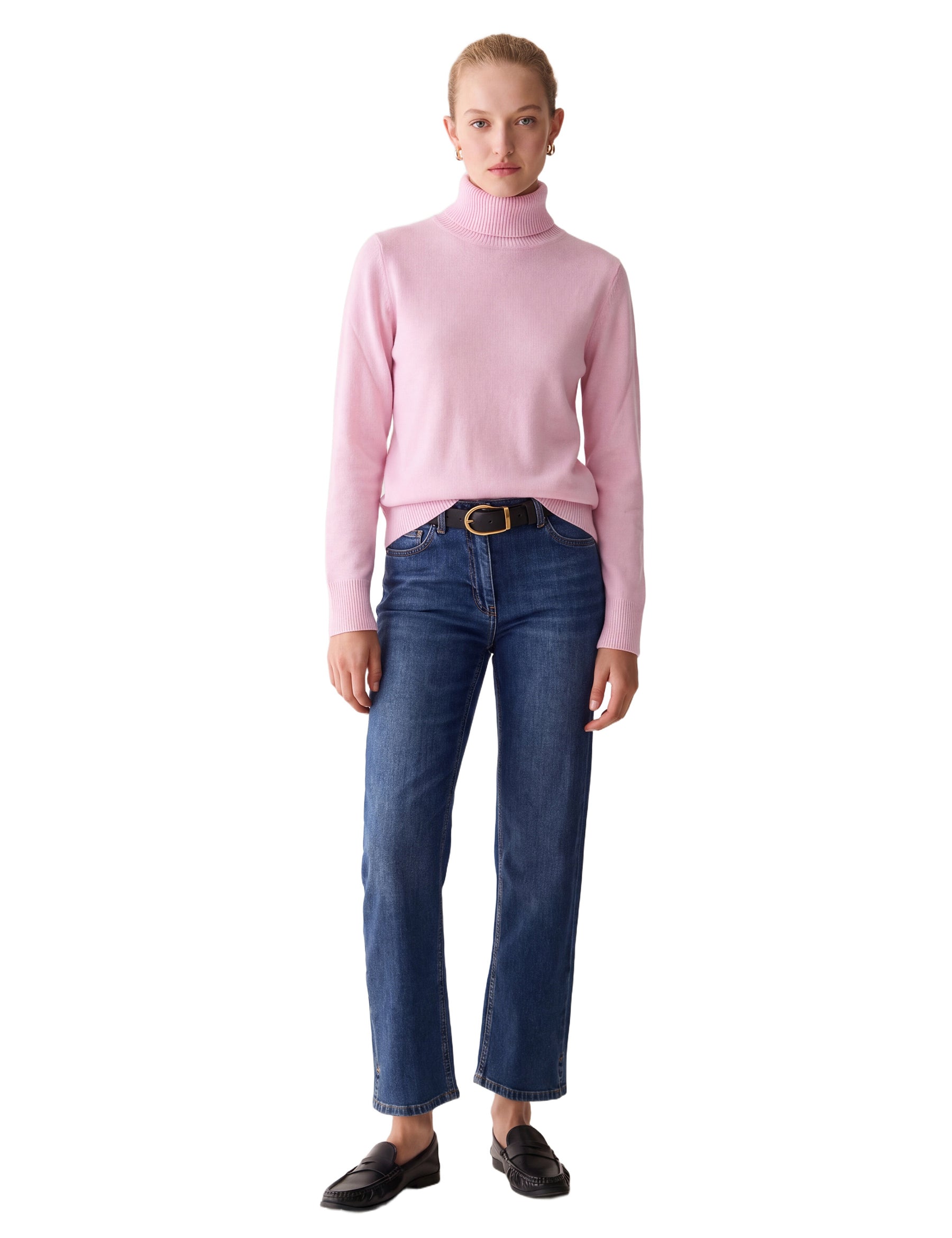 Maglia a collo alto Rosa Pennyblack