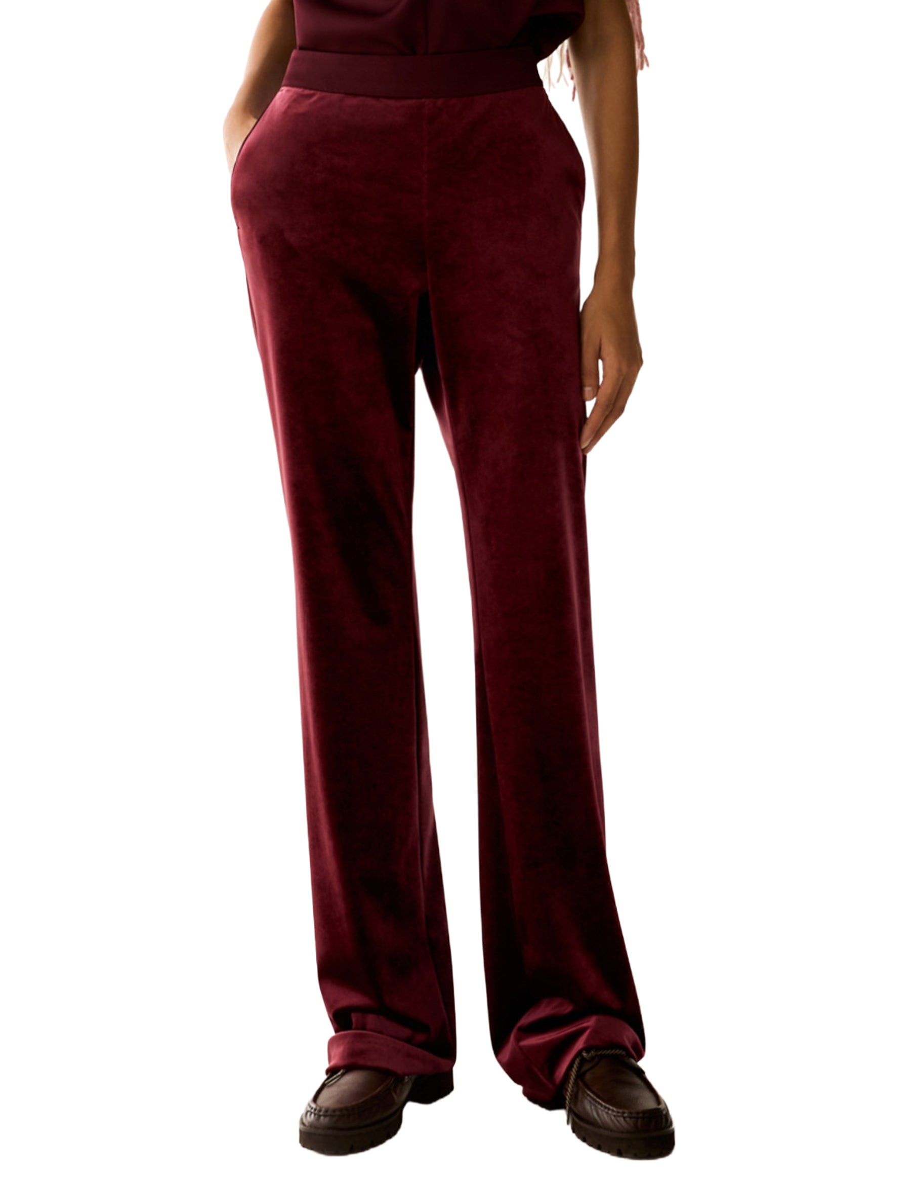 Pantaloni Bordeaux Pennyblack
