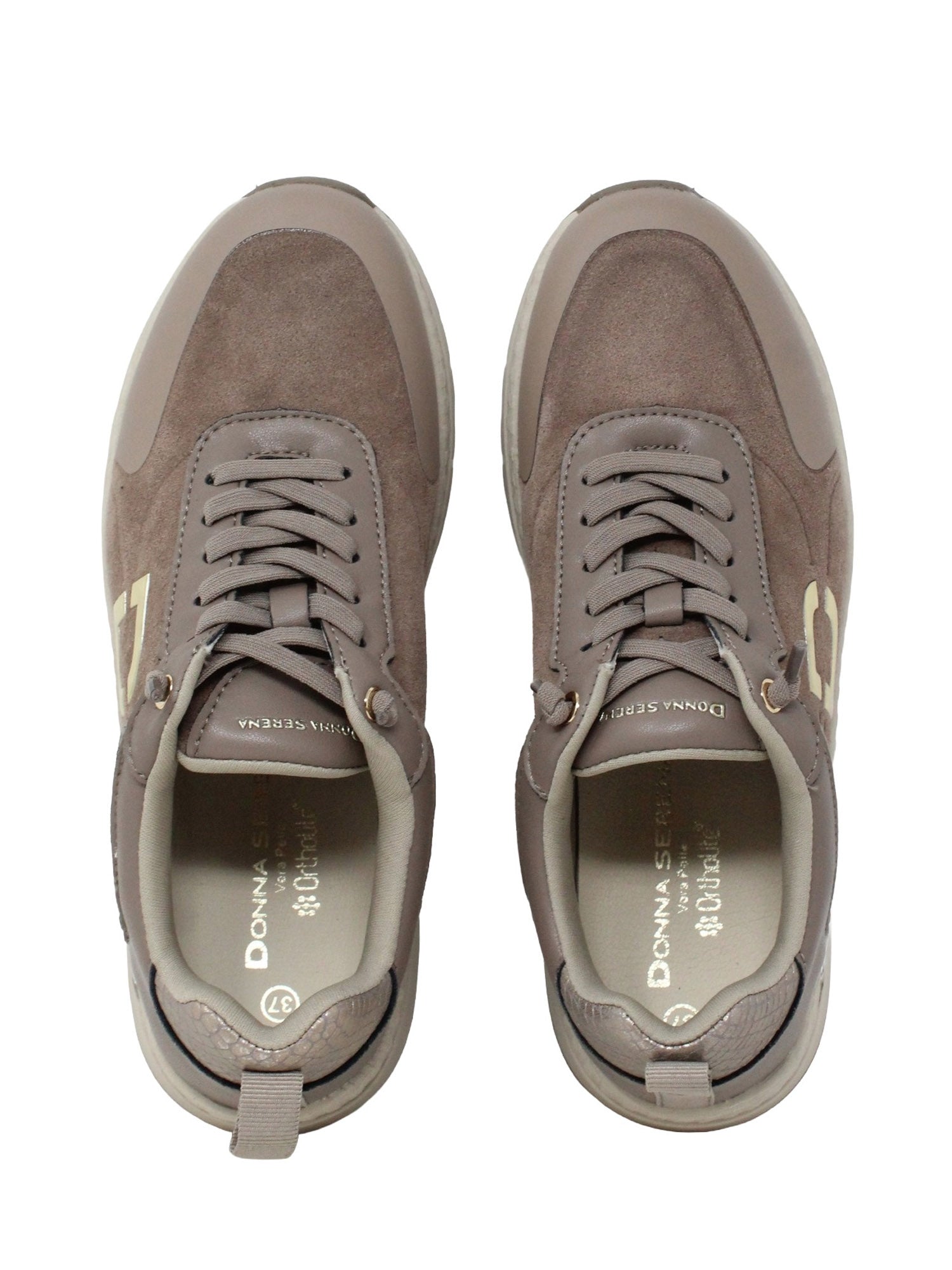 Sneakers Tortora Donna Serena
