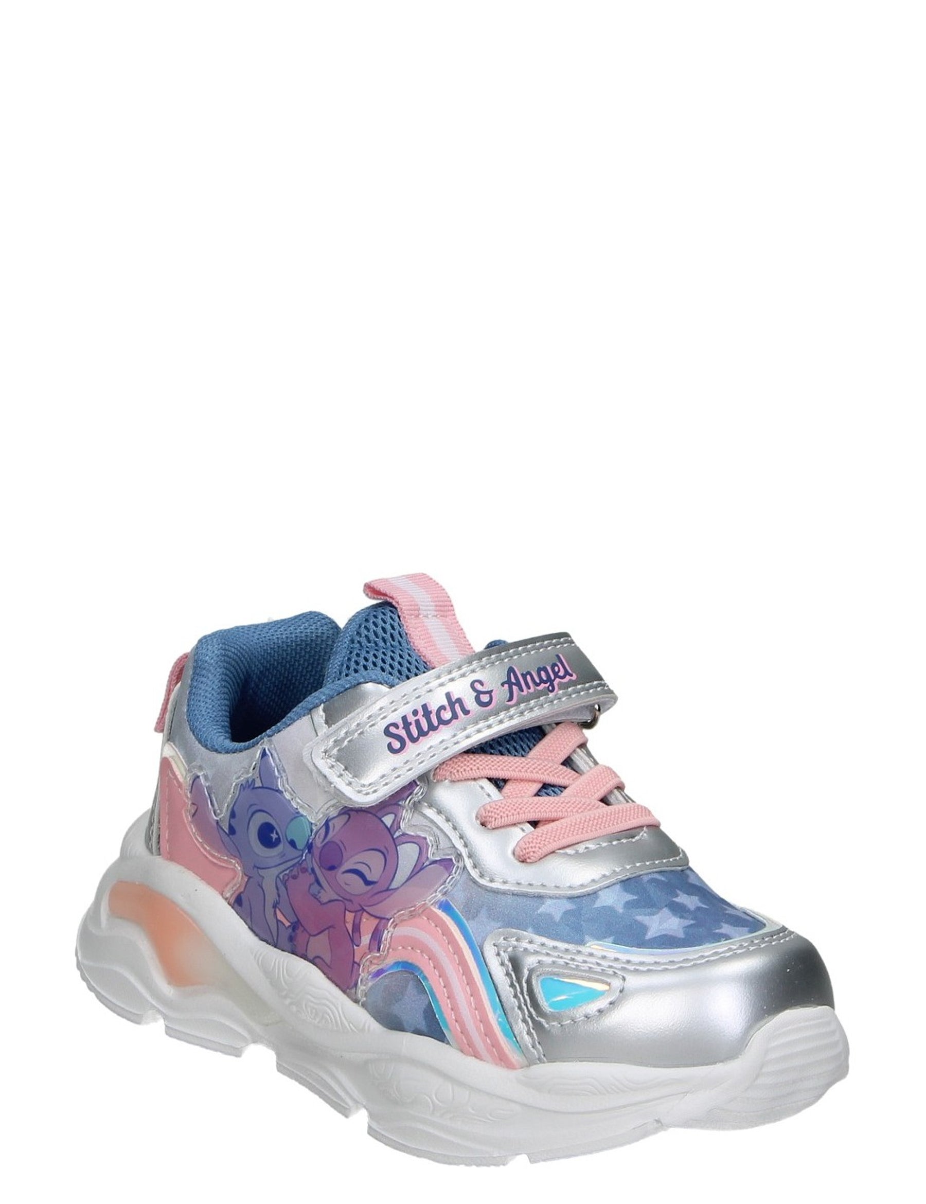 Scarpe con strappi Argentato Leomil