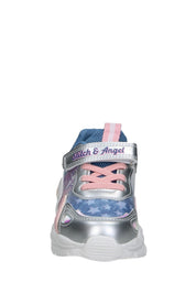 Scarpe con strappi Argentato Leomil