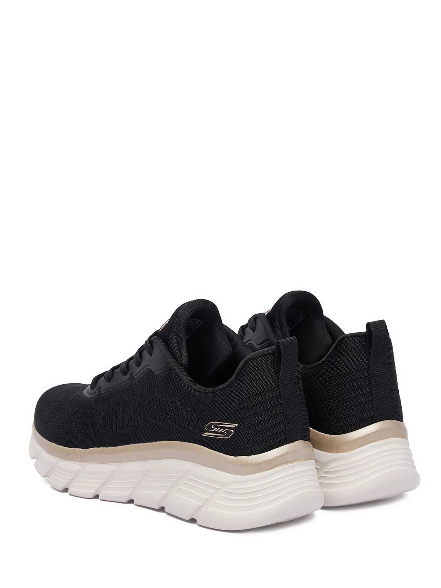Scarpe da ginnastica Nero Oro Skechers