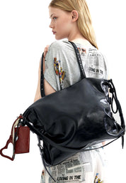 Borse a spalla Nero Desigual