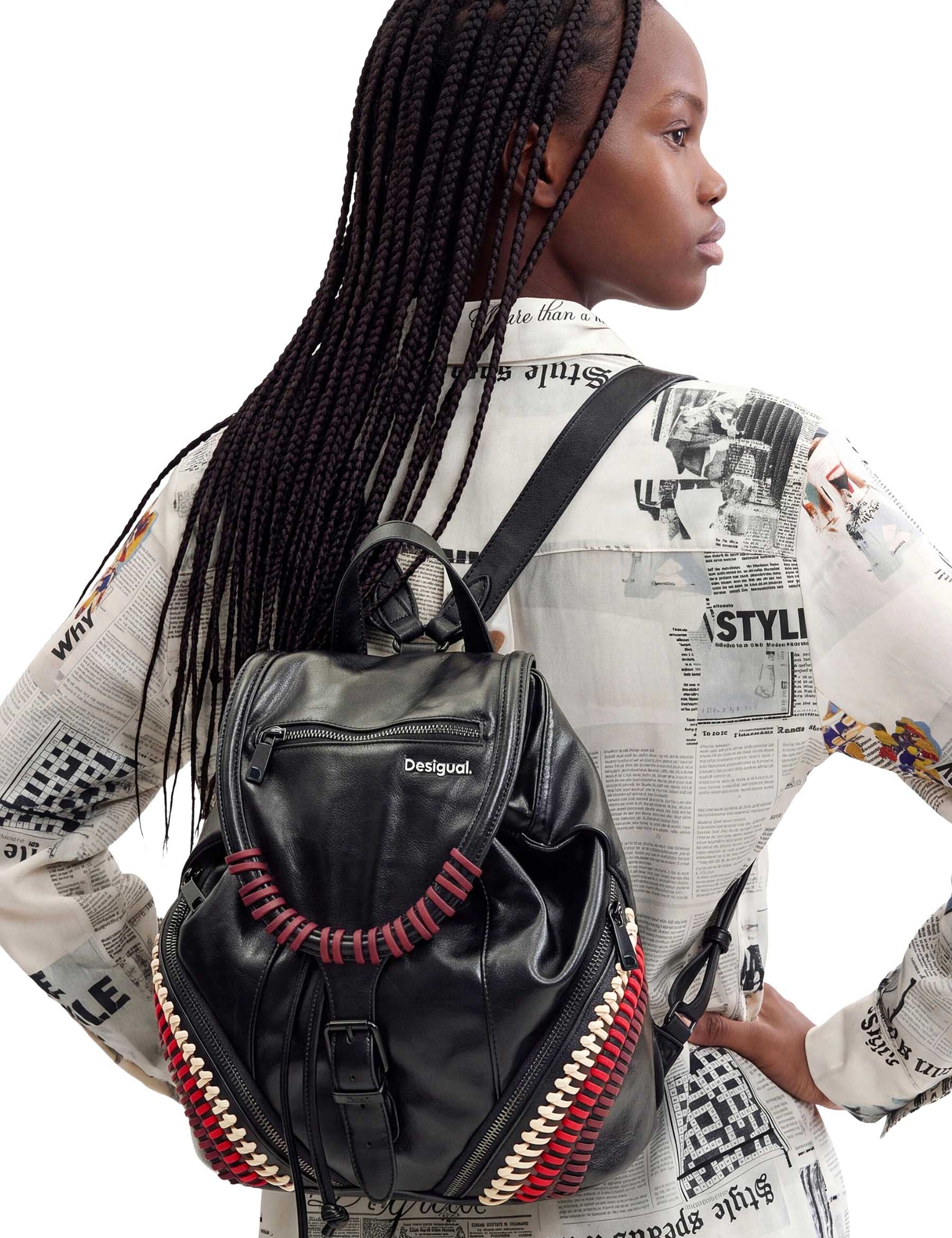 Zaini Nero Desigual