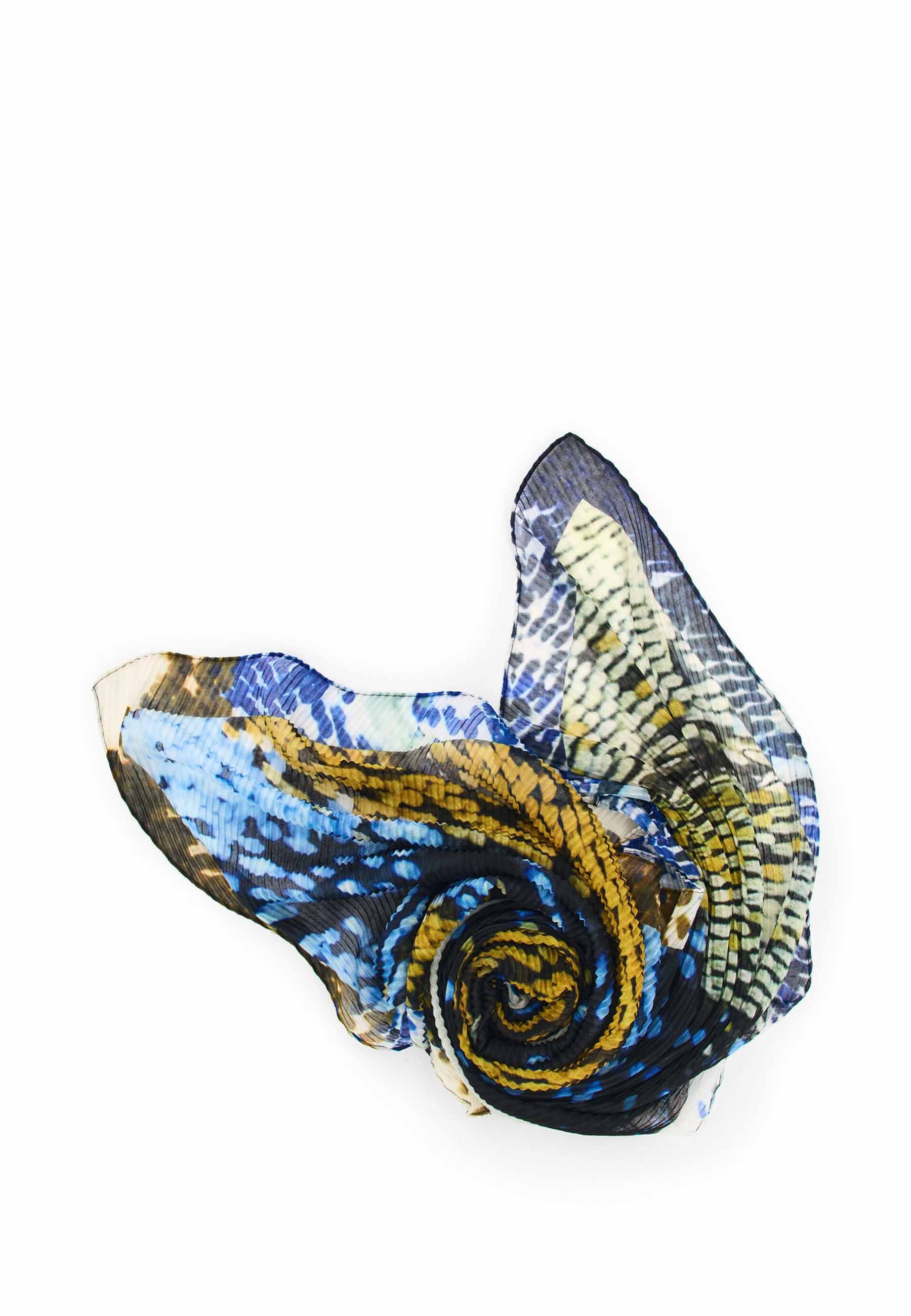 Sciarpe Nero Desigual
