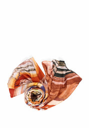 Sciarpe Arancio Desigual