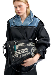 Borse a spalla Nero Desigual