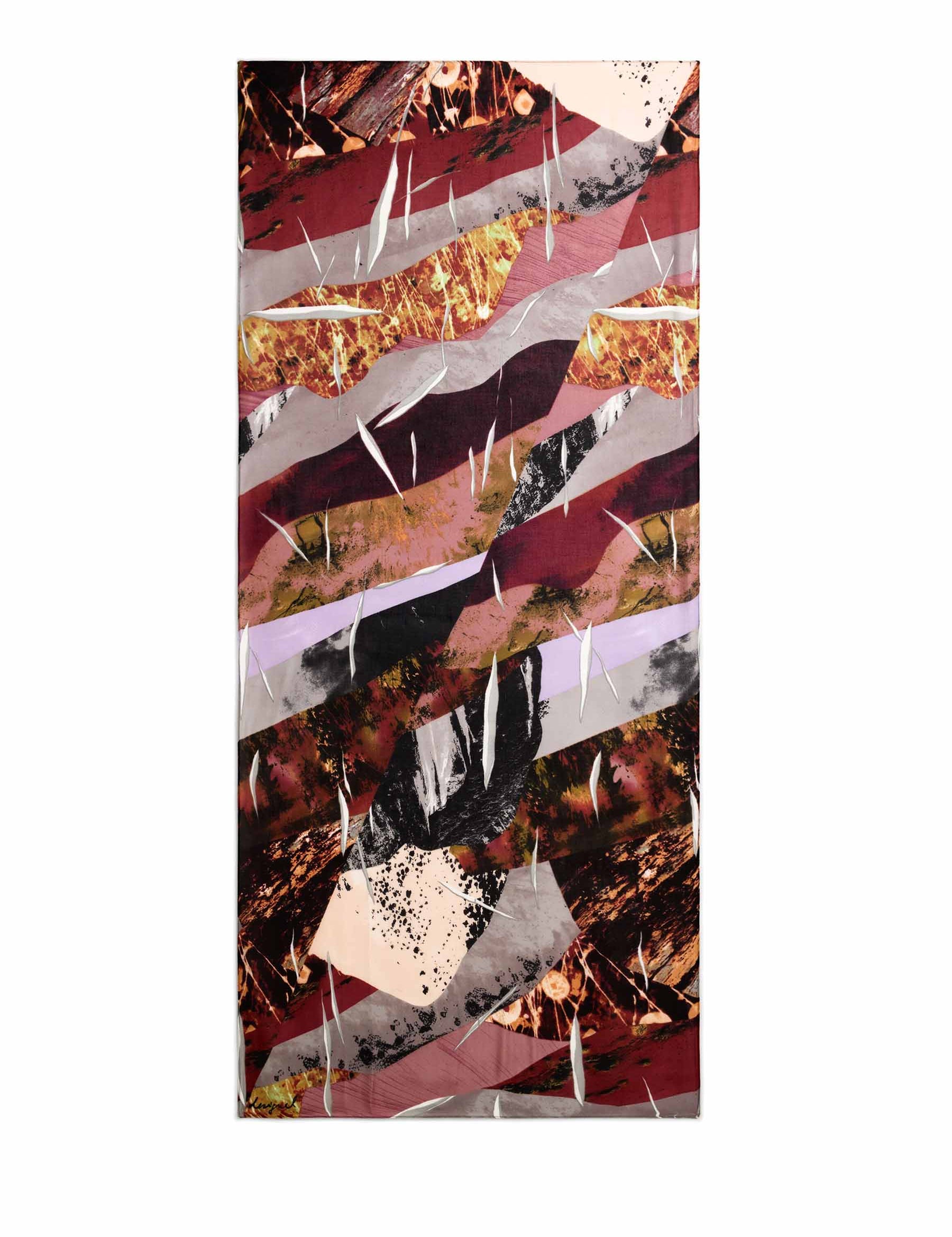 Sciarpe Rosso Desigual