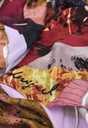 Sciarpe Rosso Desigual