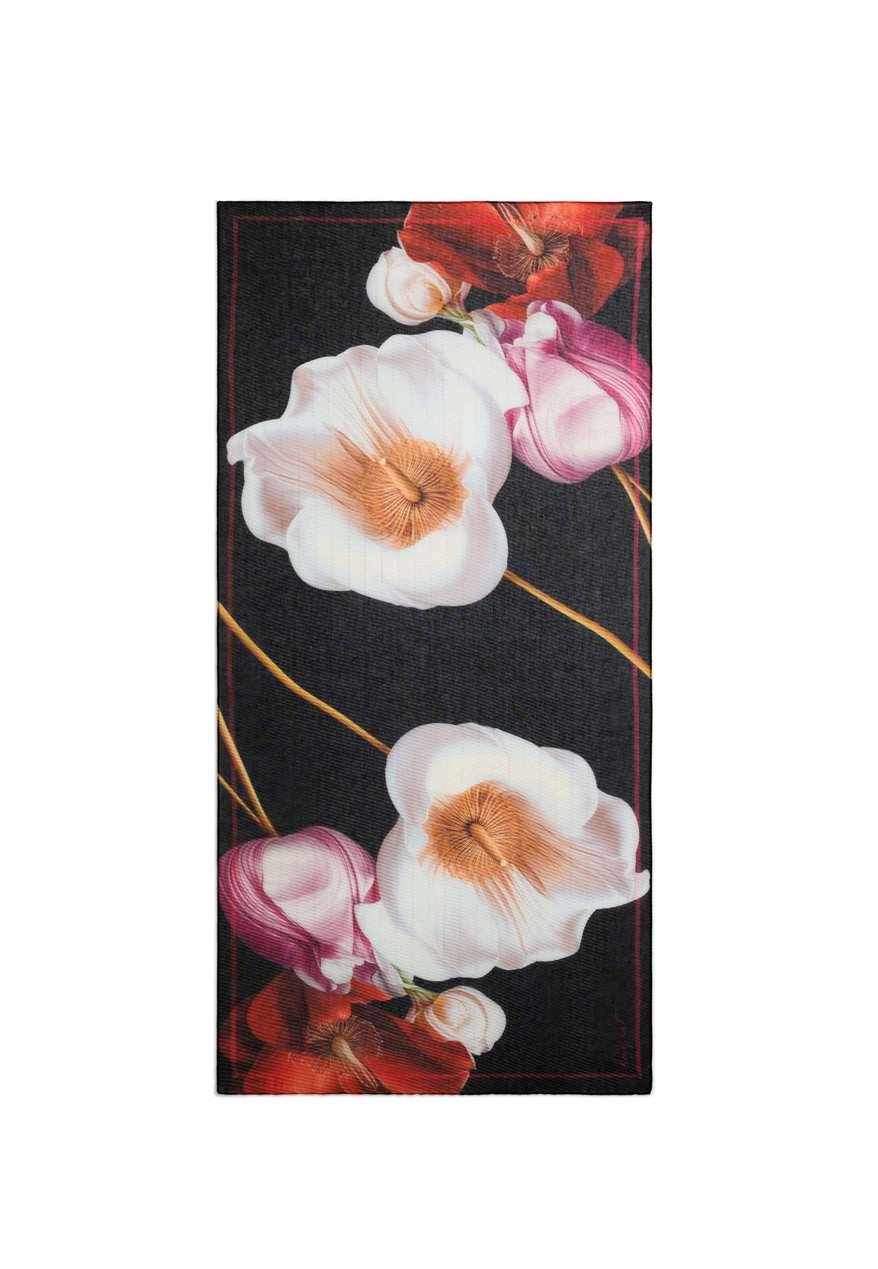 Sciarpe Nero Desigual