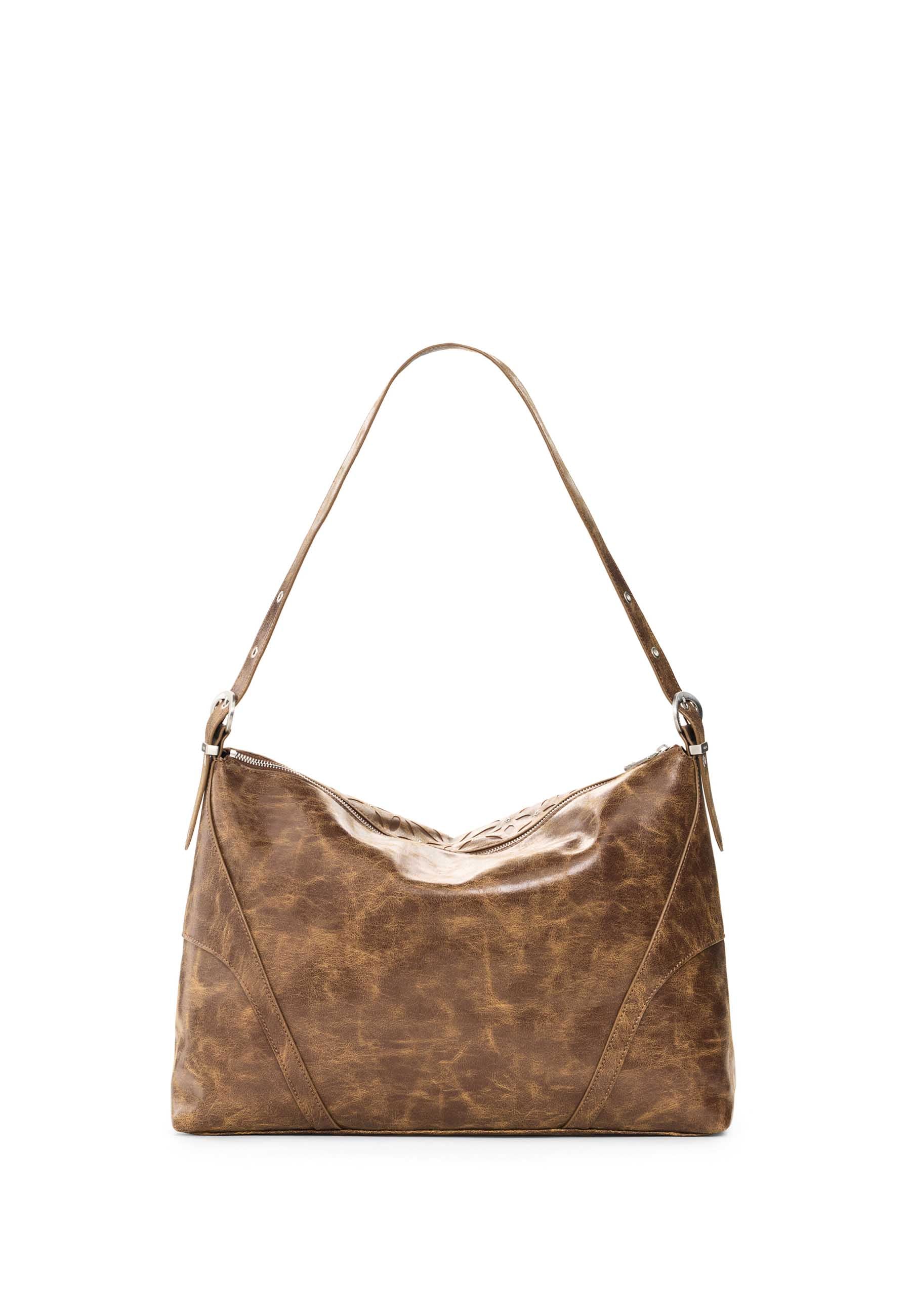 Borse a spalla Marrone Desigual