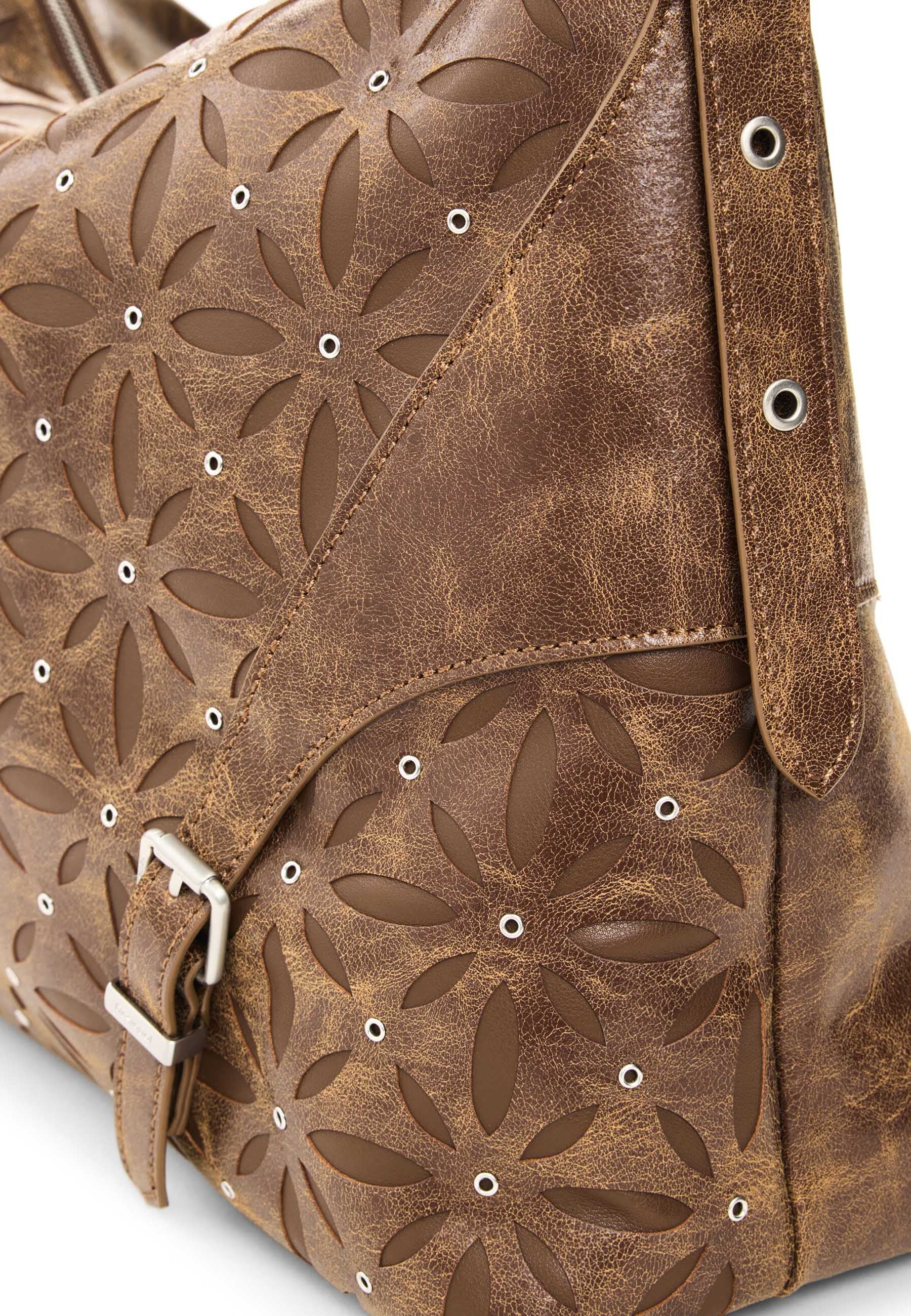 Borse a spalla Marrone Desigual