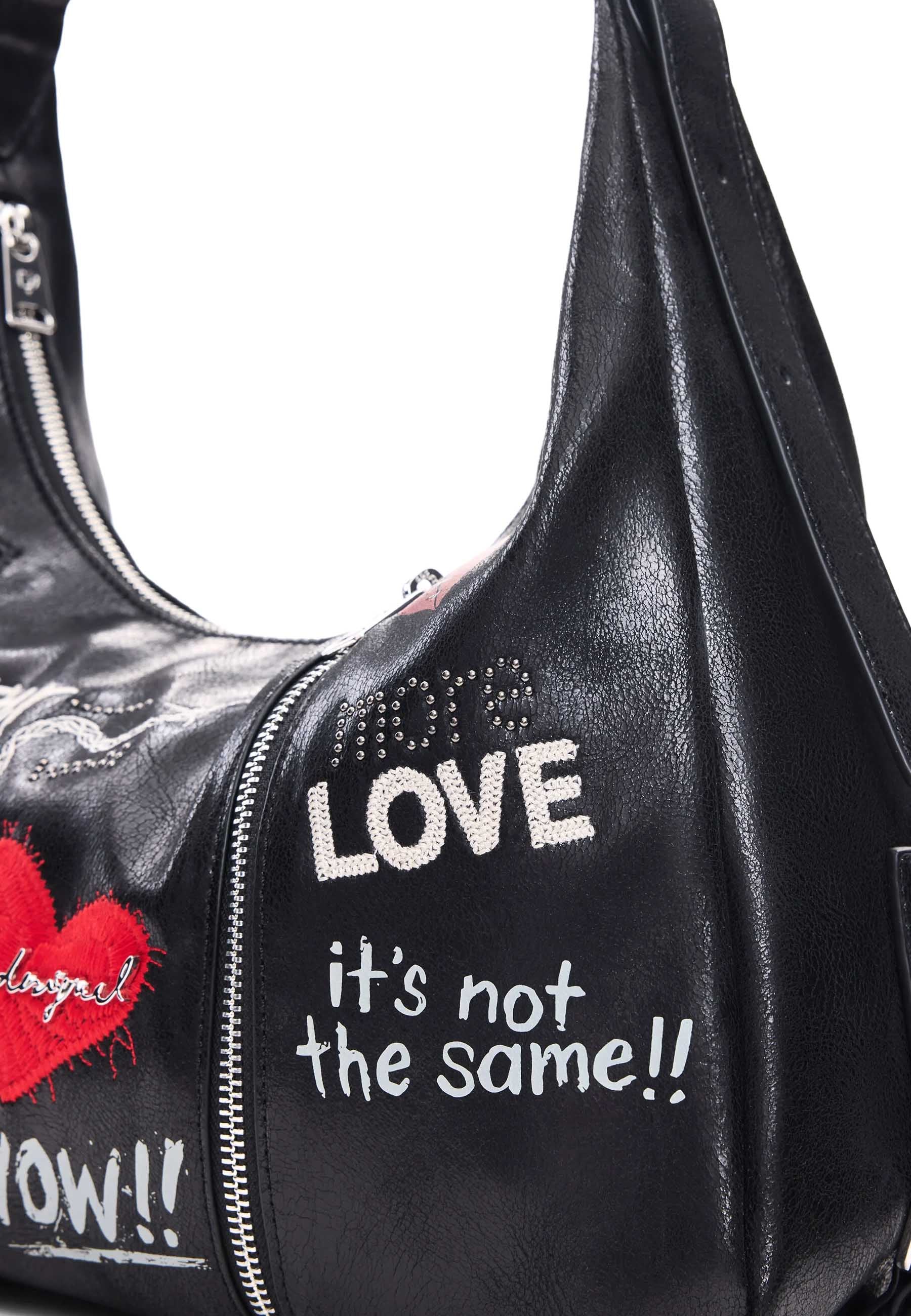 Borse a spalla Nero Desigual