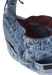 Borse a spalla Blu Desigual