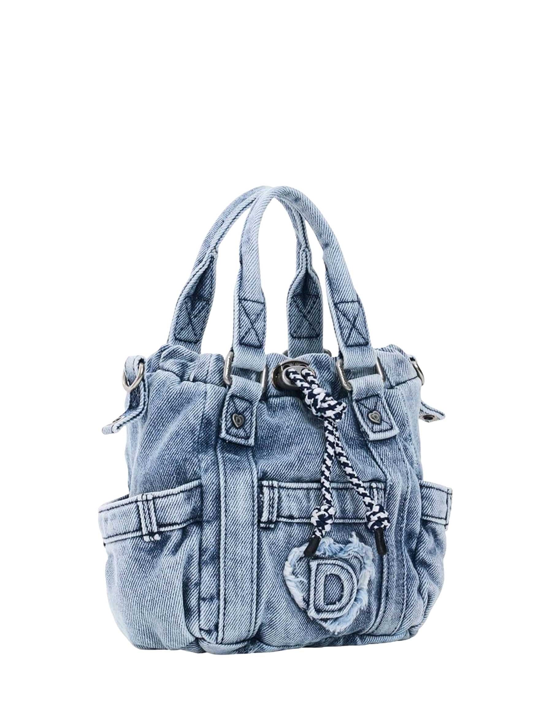 Borse a mano Blu Desigual
