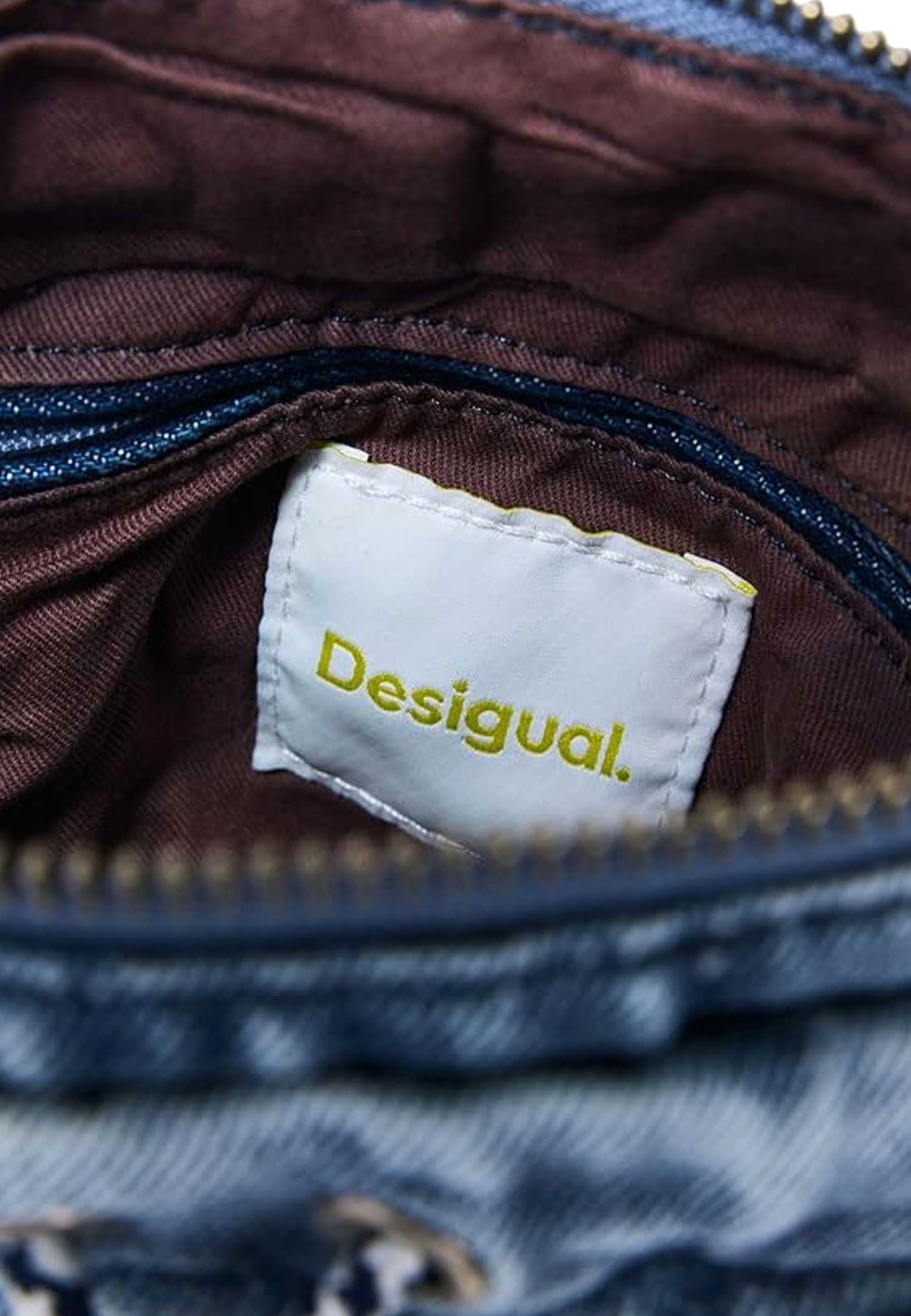 Borse a mano Blu Desigual