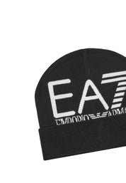 Cappelli Nero Bianco Ea7 Emporio Armani