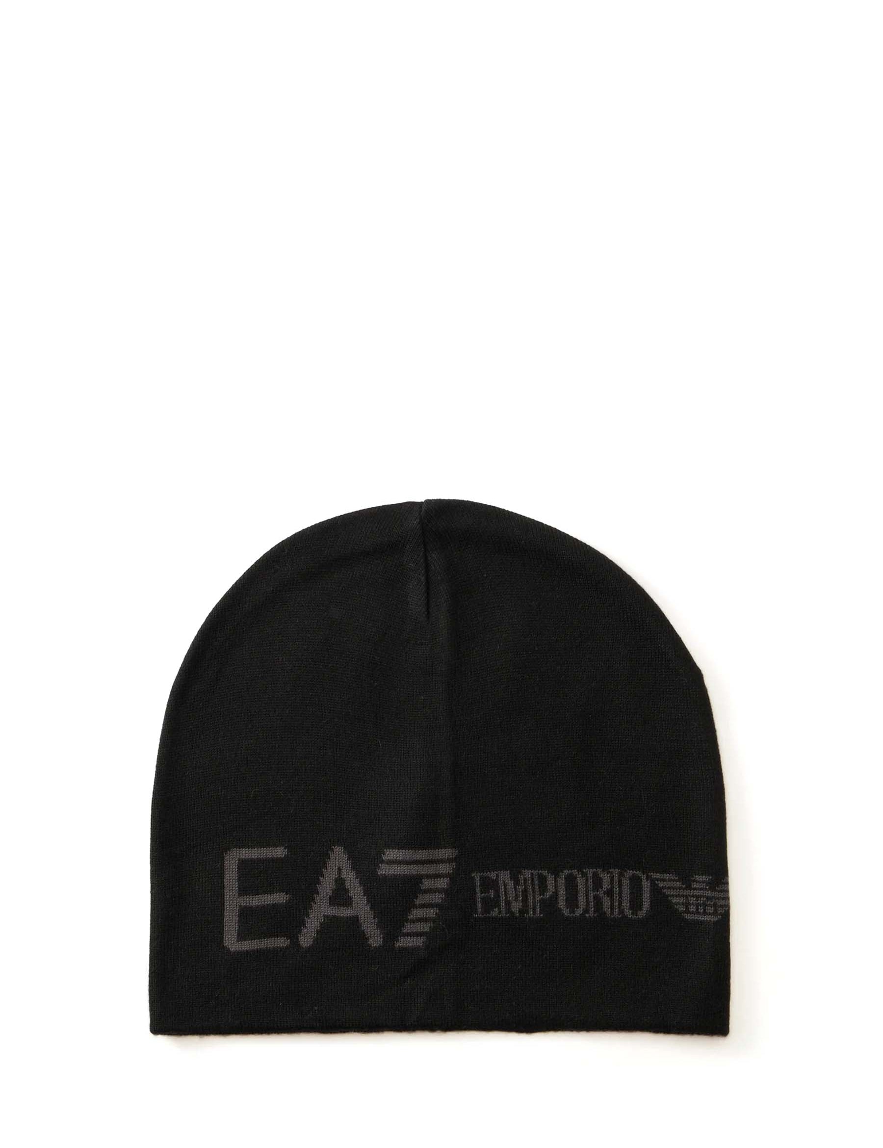 Cappelli Nero Grigio Ea7 Emporio Armani