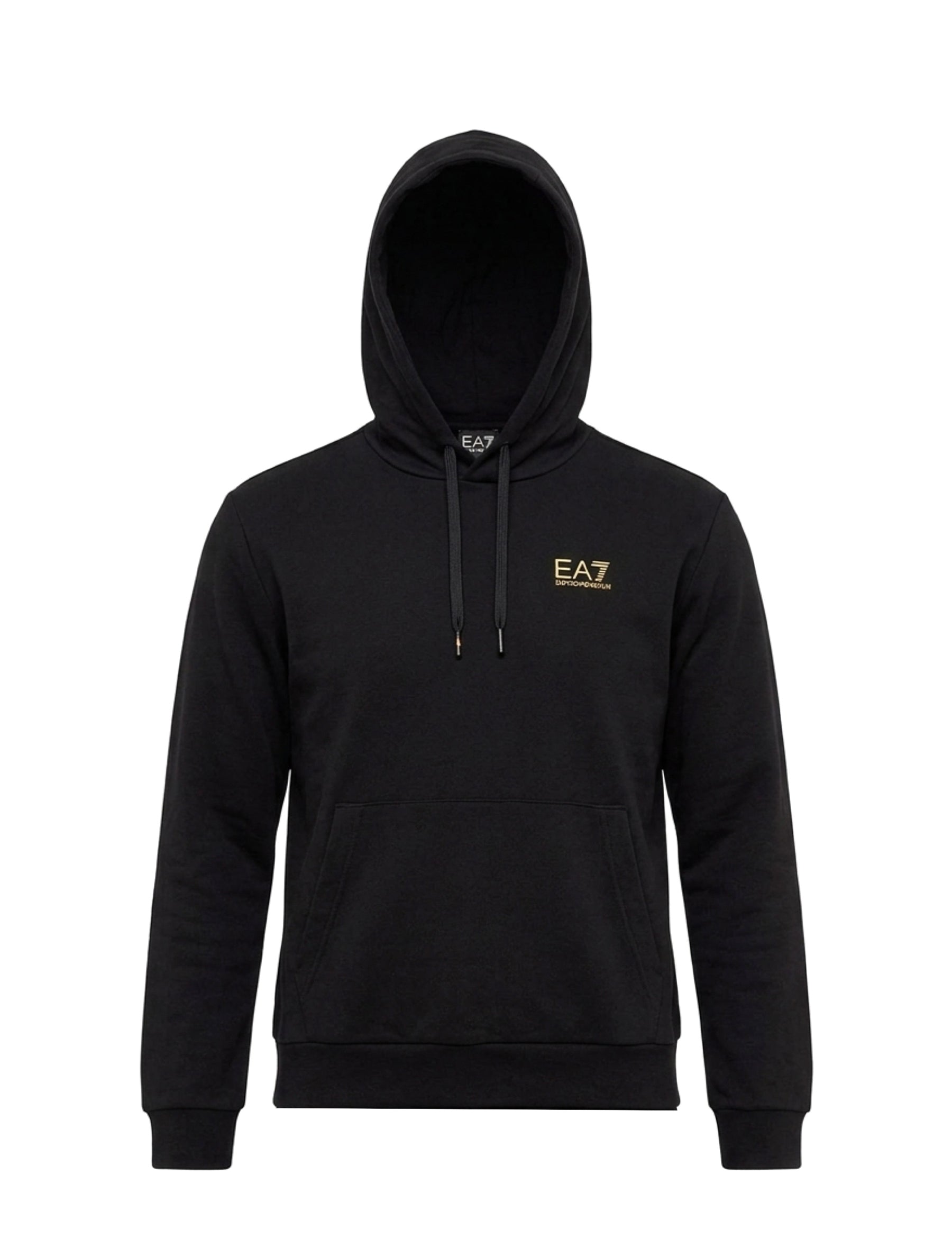 Felpe Nero Oro Ea7 Emporio Armani