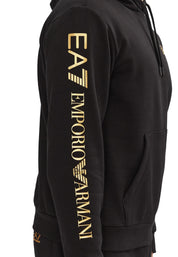 Felpe Nero Oro Ea7 Emporio Armani