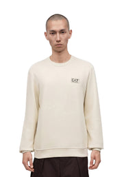 Felpe Avorio Ea7 Emporio Armani