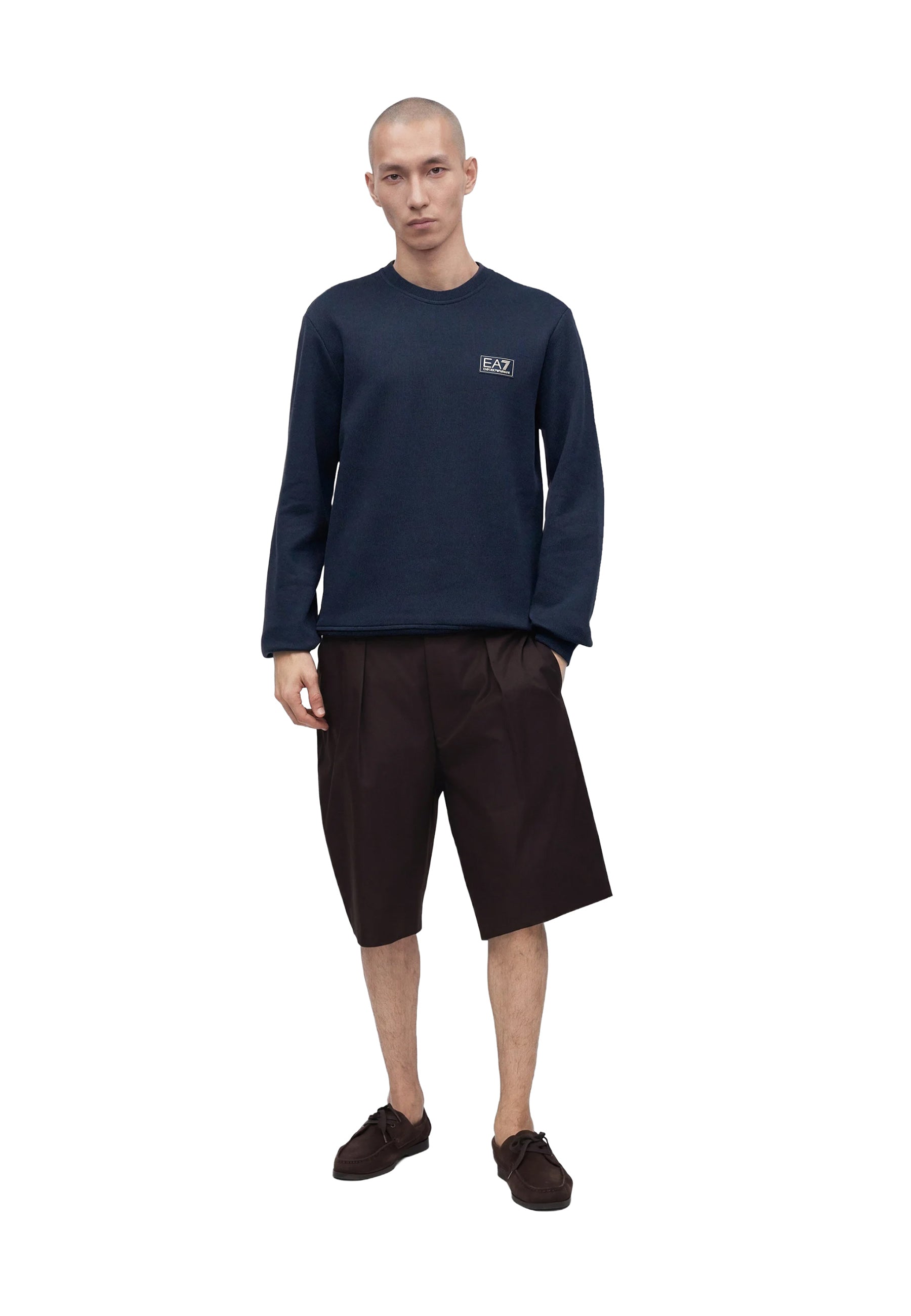 Felpe Blu Ea7 Emporio Armani