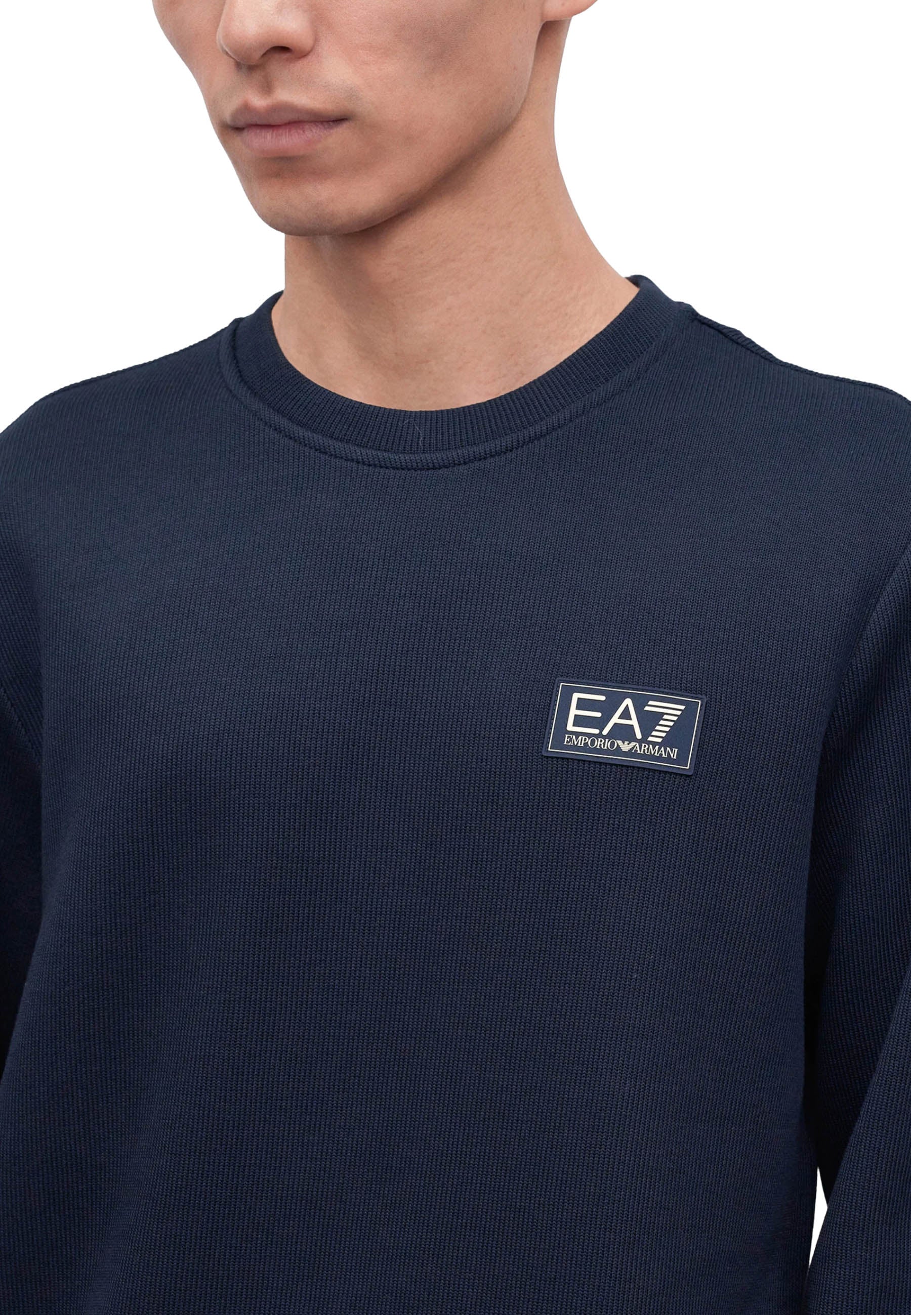 Felpe Blu Ea7 Emporio Armani